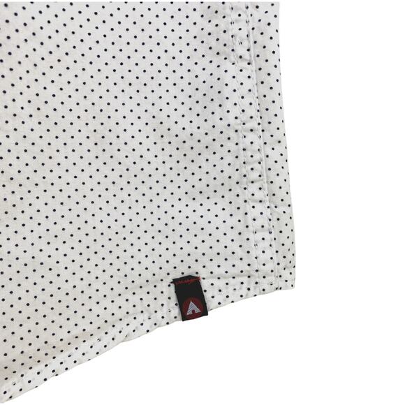 Airwalk Men's Polka Dot Button Up Short Sleeve Shirt Size XL - Picture 4 of 6